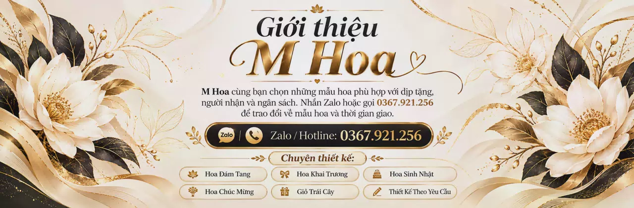 Ảnh bìa Shop hoa tươi Phường Sài Gòn Hồ Chí Minh - Thêm sắc hoa cho ngày vui
